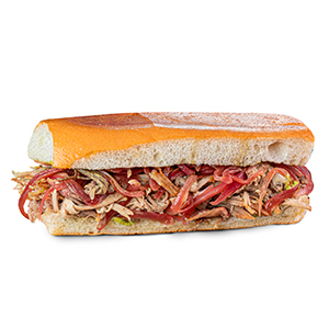 Cortadito Menu - Sandwiches - Pan Con Lechon